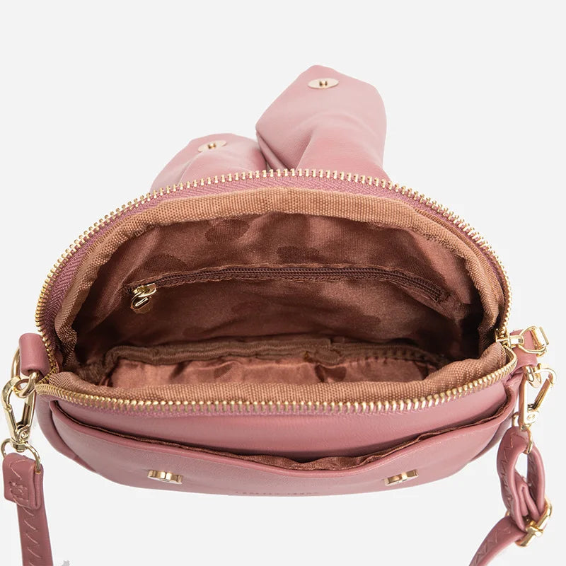 Summer Women Bucket Bag Mini Small Bag Shoulder Messenger Bag Mobile Phone Bag