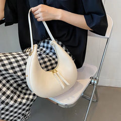 Vintage Single Shoulder Bags For Women Handbag High Leather Clutches Lady Purse