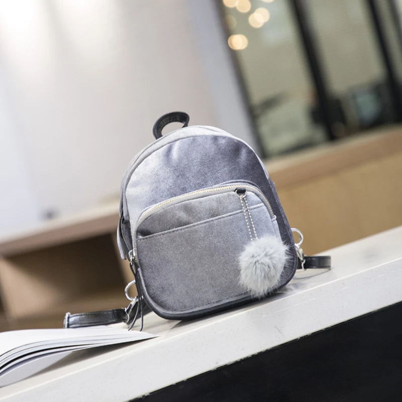 Women Backpack Youth Small Casual Backpacks Girls Vintage Laptop Bags
