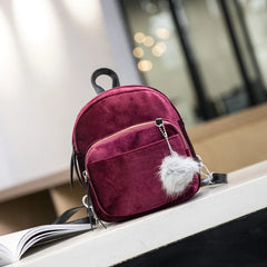 Women Backpack Youth Small Casual Backpacks Girls Vintage Laptop Bags