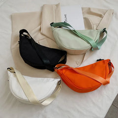 Women Waist Bag Waterproof Messenger Bag Zipper High Shoulder Bag Wallet