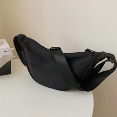Women Waist Bag Waterproof Messenger Bag Zipper High Shoulder Bag Wallet