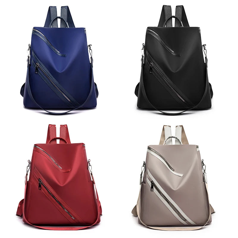 Women Backpack Ladies Large Capacity Backbag Oxford Cloth Youth Daily Back Packs