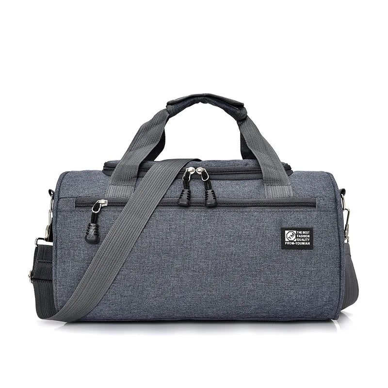 Outdoor Duffel Weekend Shoulder Sport Bag Light Luggage Business Travel