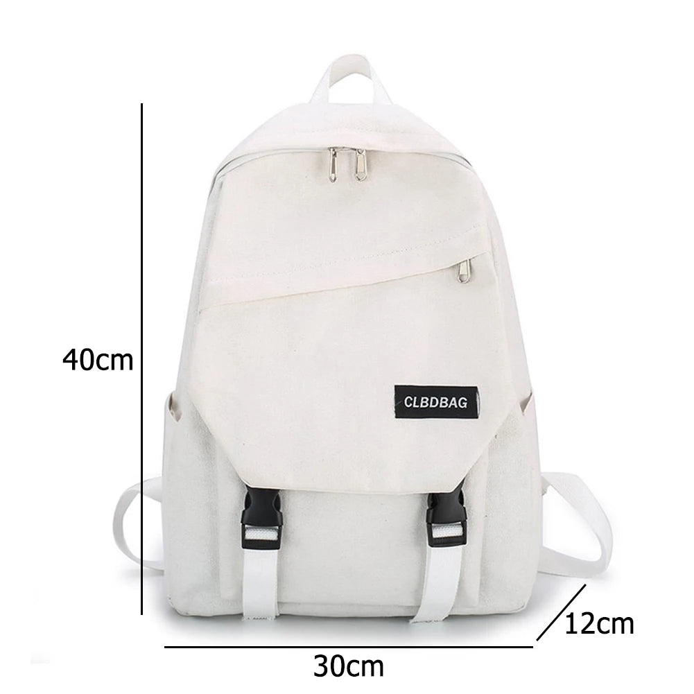 Canvas Backpack Travel Bagpack for Girls