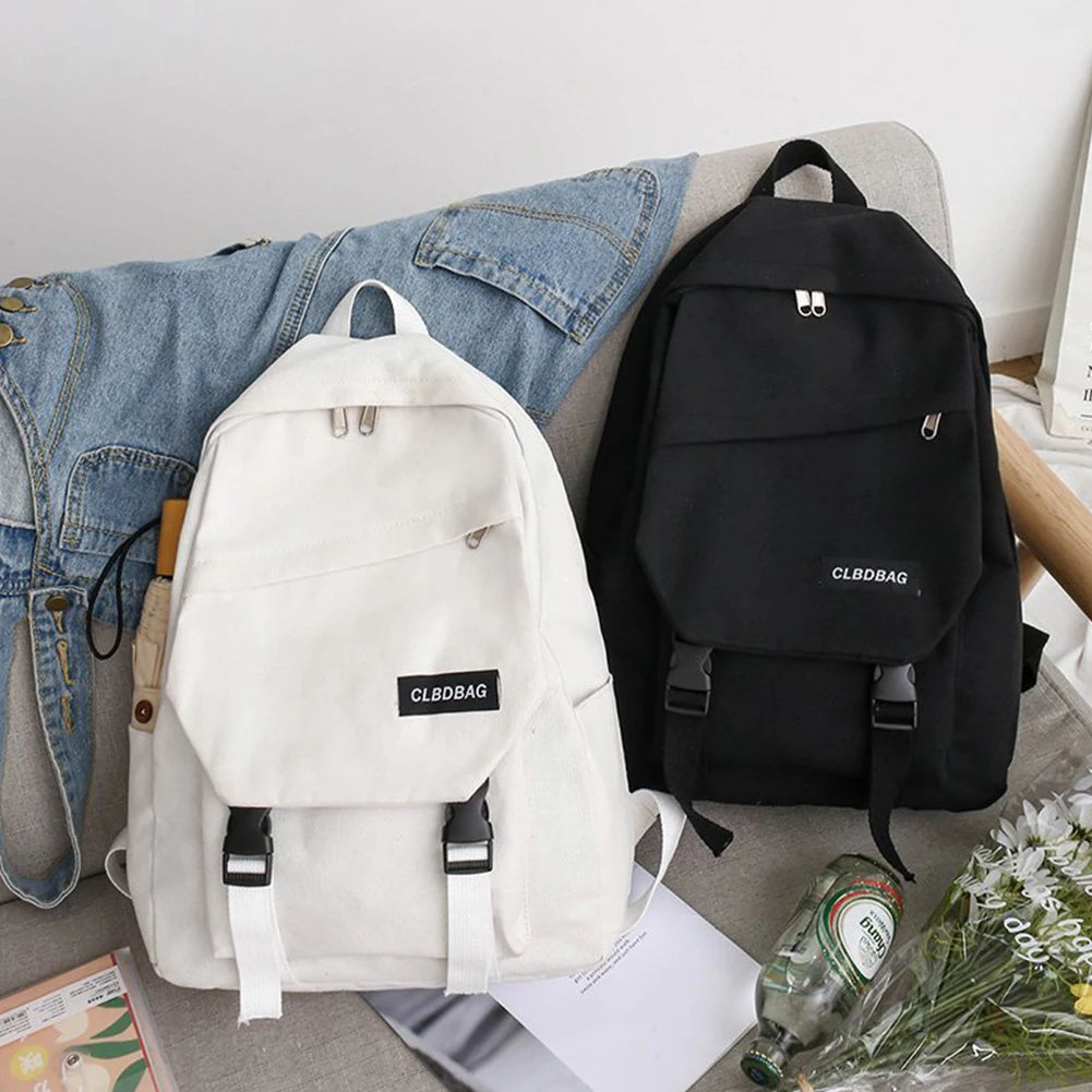 Canvas Backpack Travel Bagpack for Girls