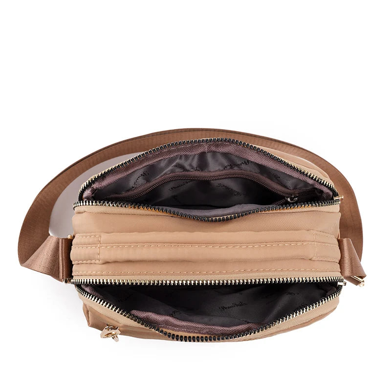 Women's Crossbody Shoulder Bag Nylon Waterproof Messenger Purse