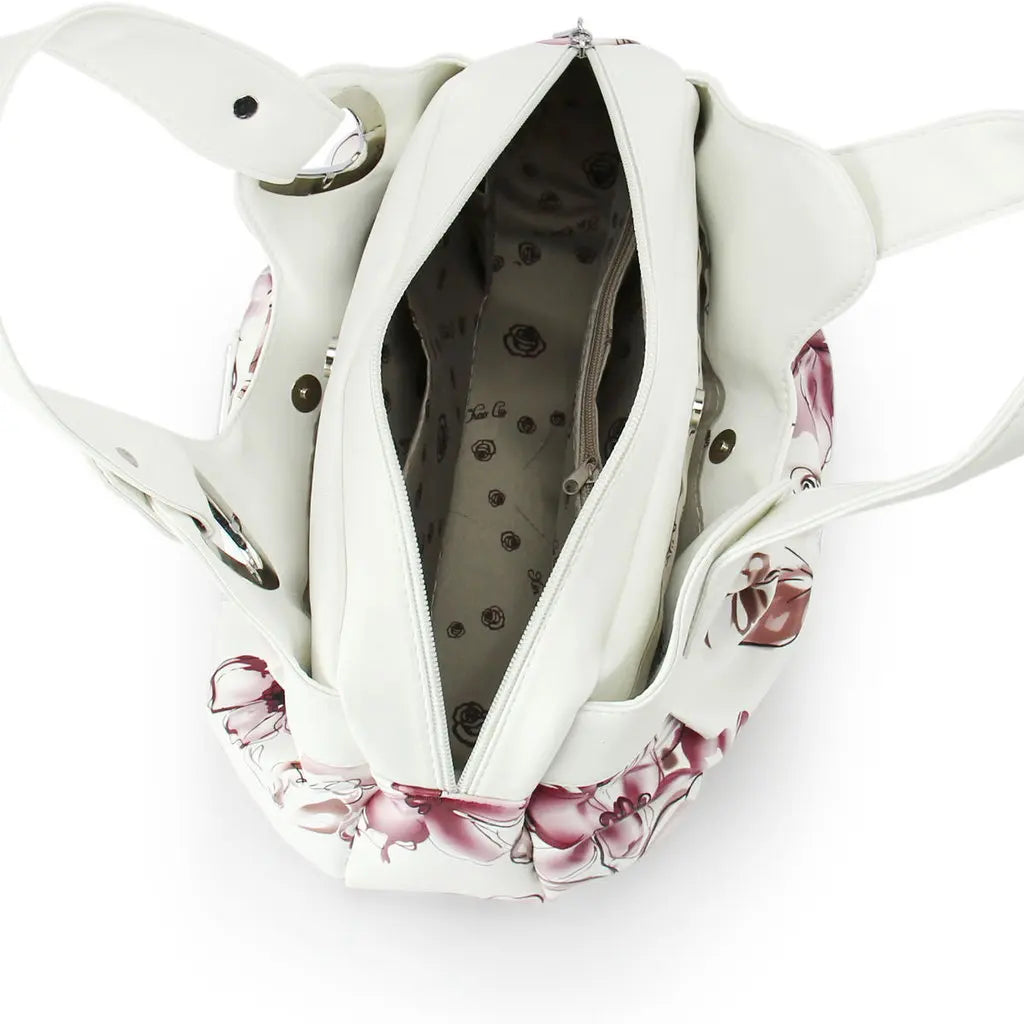Floral Messenger Bags for Women Print Handbag Shoulder Bag