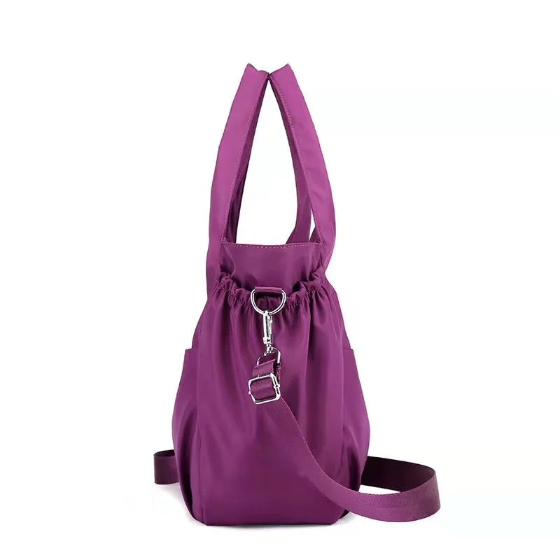 Women's Large Capacity Shoulder Bag Oxford Cloth Handbag