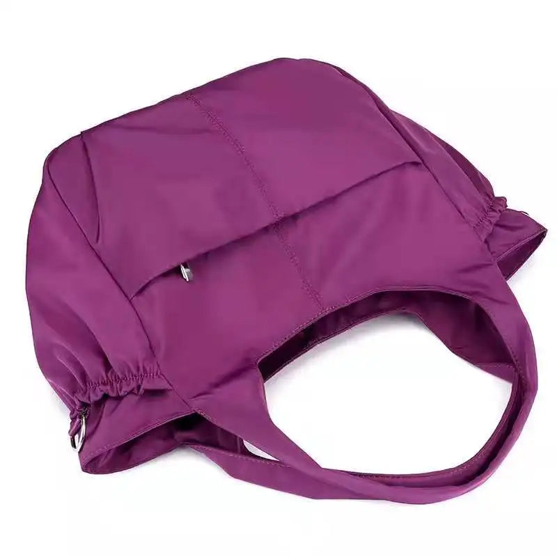 Women's Large Capacity Shoulder Bag Oxford Cloth Handbag