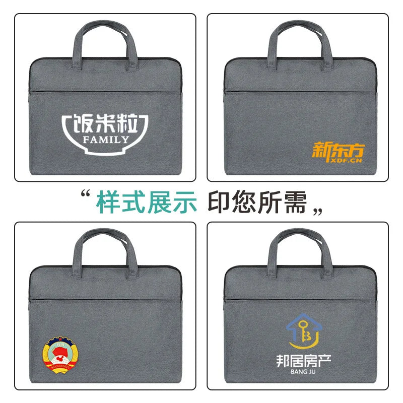 Large Capacity Canvas Document Bag