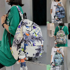 2021 Girls Waterproof Backpack Bookbags Lightweight School Bag