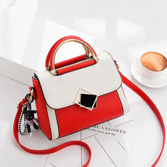 Women's Small Square Shoulder Bag High Pu One Shoulder Bag