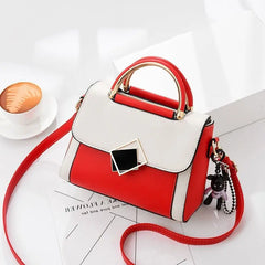 Women's Small Square Shoulder Bag High Pu One Shoulder Bag