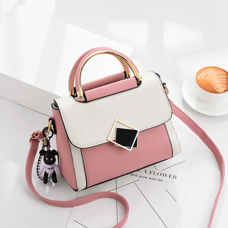 Women's Small Square Shoulder Bag High Pu One Shoulder Bag