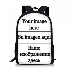 3D African Girl Student Schoolbag Teen Girls Backpack