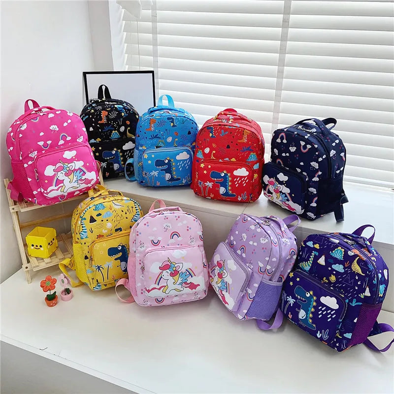 Kids Dinosaur Unicorn Backpack Boys Girls Kindergarten Preschool