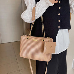 Silver Green Big Totes Underarm Bags Handbags