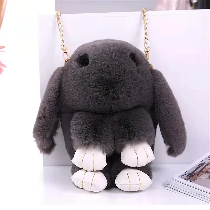 Women's Winter Furry Casual Bag