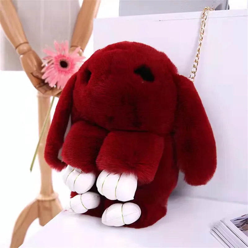 Women's Winter Furry Casual Bag