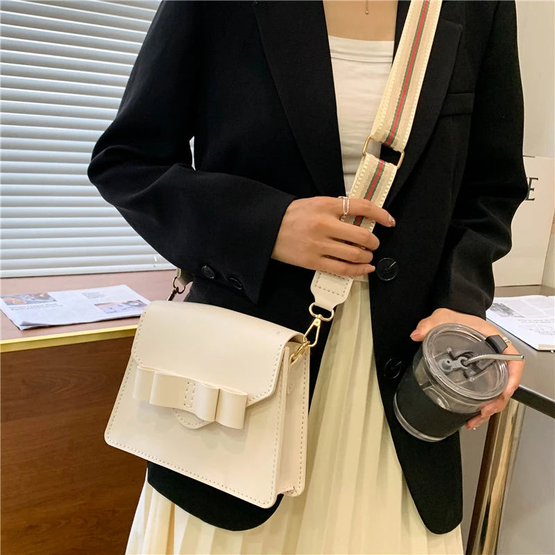 Wide Straps Shoulder Messenger Bags for Women