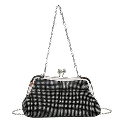 Diamond Evening Bags Hasp Handbag Elegent Chain Women Shoulder Crossbody Bag