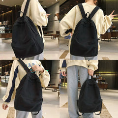 Multifunctional Soft Rucksack Laptop Bag Travel Outdoor School Bag