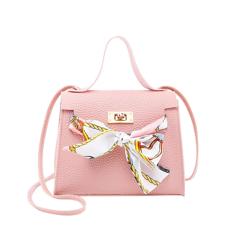 Bow-Knot Shoulder Bag Messenger Purse Women Crossbody Handbag