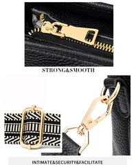 Solid Cow Women Shoulder Crossbody Bag Leather Handbag Women's Bag