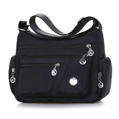 Women Nylon Waterproof Shoulder Bag Lightweight Travel Crossbody Bag