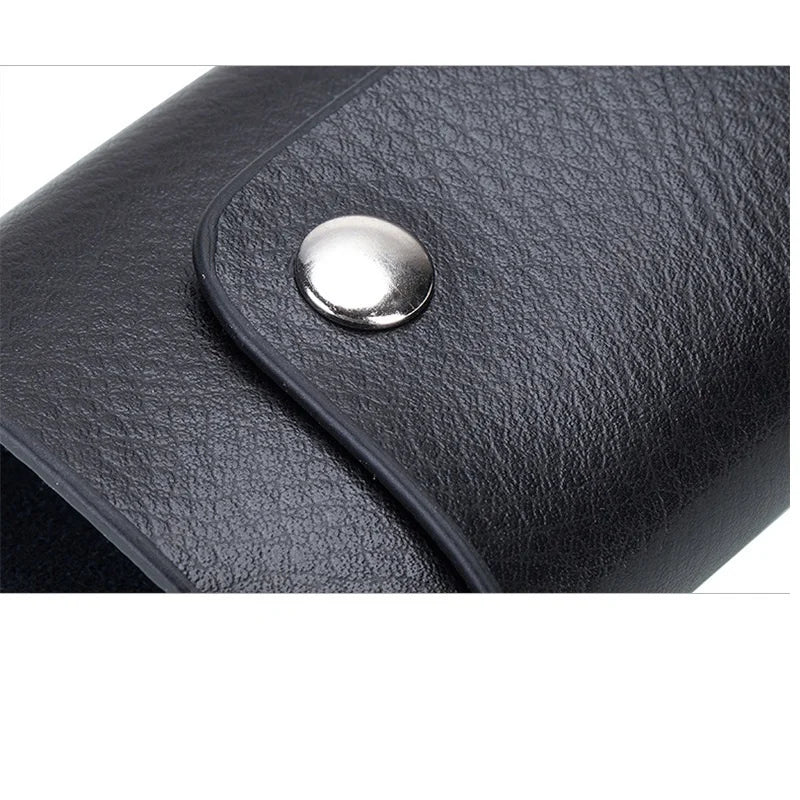 Leather Key Wallets Women Hasp Keychain Covers Hasp Key Case Bag Men Key Holder