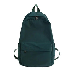 High Women Backpack Solid Shoulder Bag School Bag For Teenage Girl Female