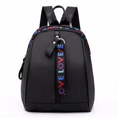 Women Mini Backpack Oxford Shoulder Bag Multi-Function Small Bagpack