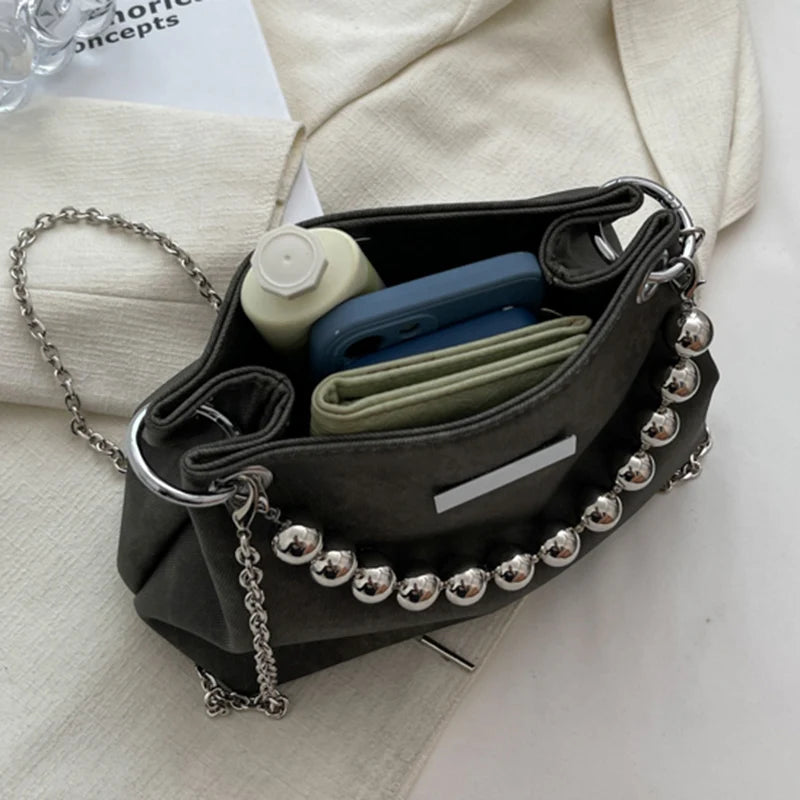 Women's Chain Shoulder Bag Crossbody Tote Handbag