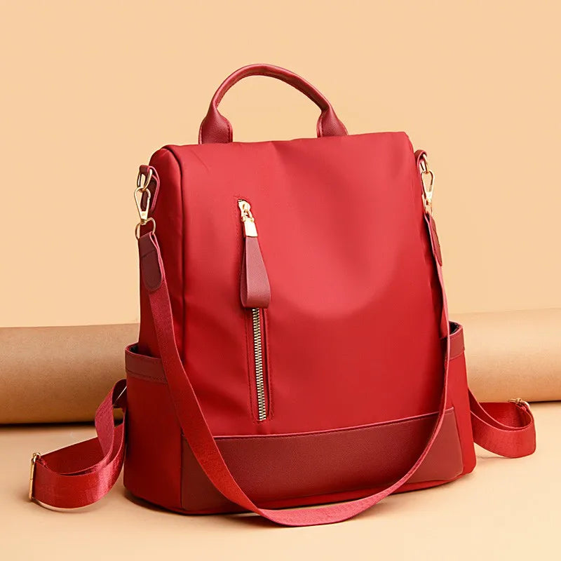 Women Anti-theft Oxford Backpack Large Capacity School Bag