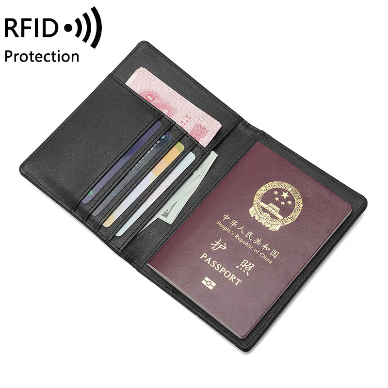 Passport Wallet Document Bag Travel Ticket Holder Clutch Bag
