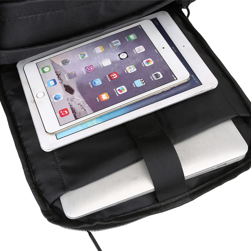 Men's Business Backpack 15.6 Inches Laptop Usb Charging Rucksack