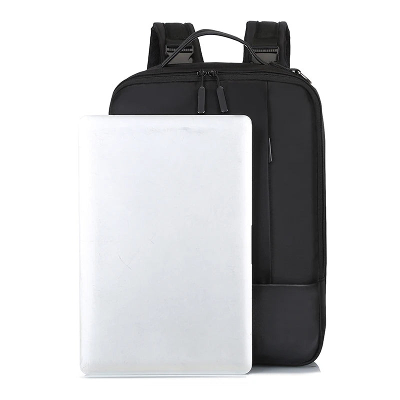 Men's Business Backpack 15.6 Inches Laptop Usb Charging Rucksack