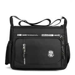 Men's Large-capacity Shoulder Bag for Travel Business