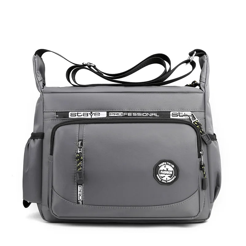 Men's Large-capacity Shoulder Bag for Travel Business