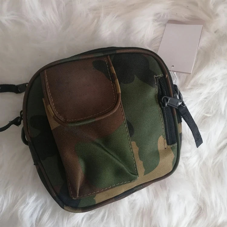 Men's & Women's Shoulder Bag Square Satchel with Detachable Strap