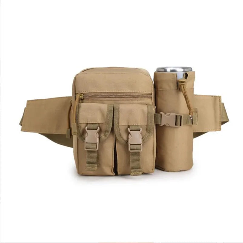Tactical Water Bottle Bag Military Fan Outdoor Bag