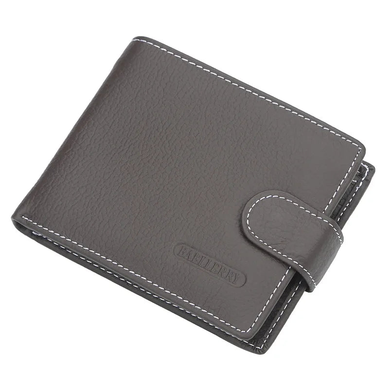 Men's Leather Business Wallet - Men Wallets