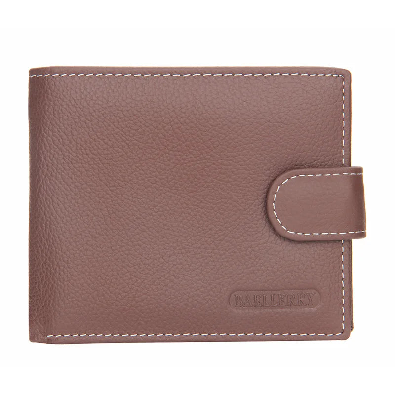 Men's Leather Business Wallet - Men Wallets
