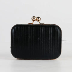 Metal Square Evening Bag Silver Wedding Clutch Chain Shoulder Crossbody