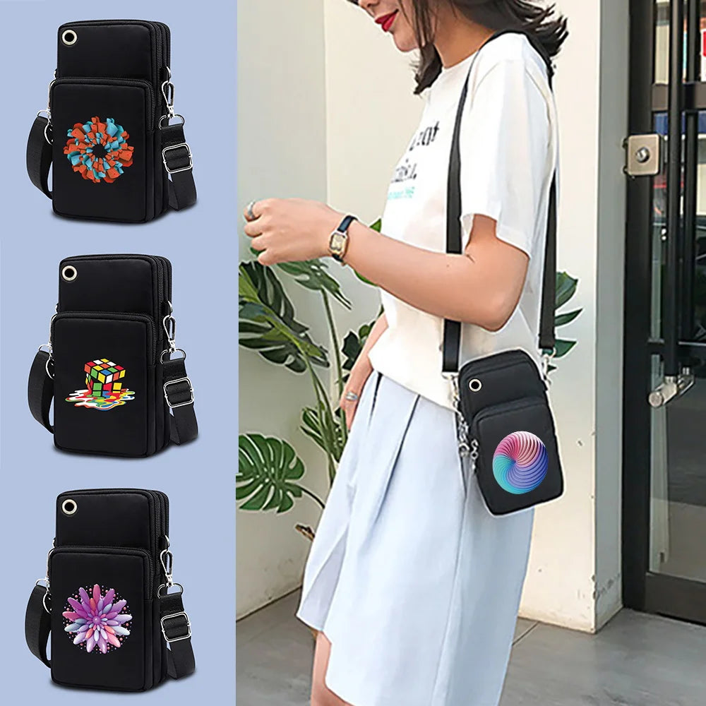 Women's Crossbody Shoulder Bag for Samsung/iPhone/Huawei