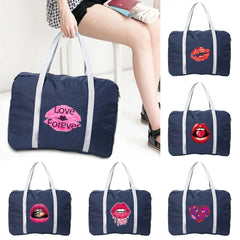 Nylon Foldable Travel Bags Unisex Large Capacity Luggage Women Men