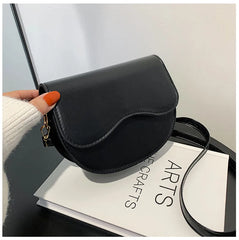 Niche Half Moon Shoulder Crossbody Retro Bag