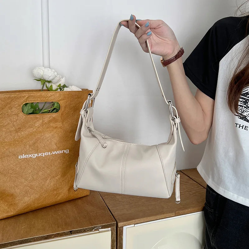 American Style Handle Stick Bag Armpit Bag Small Crowd Sense One Shoulder Bag