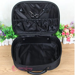 Barber Scissor Bag Hairdressing Styling Clipper Comb Leatherette Case